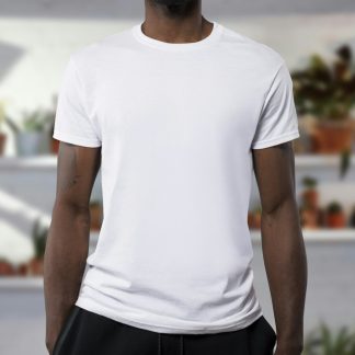 R7Nlqp Men's Classic Crew Neck T-Shirt — Soft Cotton Everyday Tee
